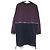 Autre Marque 2-Wege Kleid Cedric Charlier Lila Marineblau