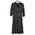 Autre Marque Blumenmusterkleid Mila Owen Schwarz Weiß