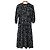 Autre Marque Blumenmusterkleid Mila Owen Schwarz Weiß - Ansicht 2