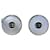 Dior Homme Ag925 Shell Cufflinks Silvery Metal  ref.2623085
