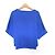 Autre Marque Der TOTALITE PULLOVER MIT DOLMANÄRMEL AUS FELL Blau - Ansicht 2