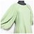 Autre Marque STYLEMIXER Langarm-Flare-Kleid Grün Hellgrün - Ansicht 4