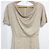 Vestido de Lino 100% Max Mara Drape Beige - vista 5