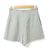 Autre Marque Flare Wollshorts FOXEY Grau - Ansicht 2