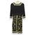 Autre Marque Vestido con estampado de flores VIVIENNE TAM Negro Verde - vista 2