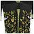 Autre Marque Vestido con estampado de flores VIVIENNE TAM Negro Verde - vista 4