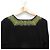 Autre Marque Vestido con estampado de flores VIVIENNE TAM Negro Verde - vista 8