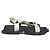 Sandali con piattaforma Jil Sander Nero Crudo - vista 3