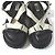 Sandali con piattaforma Jil Sander Nero Crudo - vista 6