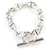 Hermès HERMES Chaine d'Ancre MM Silver Charm Bracelet  - vue 3