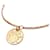 Bracelet charm Hermès Ex Libris PM en or rose 18K avec diamants  - vue 3