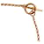 Bracelet charm Hermès Ex Libris PM en or rose 18K avec diamants  - vue 6