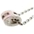 Collier en métal Hermès Mini Pop Ash H Argenté Rose  - vue 5