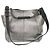 Borsa a spalla in pelle argento Jimmy Choo Nero