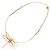 Collana Libellula Herbarium di Christian Dior D'oro - vista 4