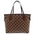 Bolso tote Louis Vuitton Neverfull PM Damier Brown Castaño - vista 2