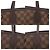 Bolso tote Louis Vuitton Neverfull PM Damier Brown Castaño - vista 9
