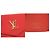 Rotes Leder-Trifold-Portemonnaie von Louis Vuitton - Ansicht 8