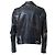 Autre Marque Lederjacke Hollywood Trading Company Braun - Ansicht 3