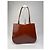 Sac en cuir vintage Jil Sander marron - vue 3