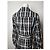 Vintage Courreges Trenchcoat schwarz-weiß kariert 36/S - Ansicht 13