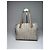 Vintage Chanel Monogramm Canvas Leder Tote Bag Beige Braun - Ansicht 6