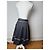 Gonna Vintage Courreges Nera Bianca 36/S Nero - vista 13