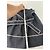 Gonna Vintage Courreges Nera Bianca 36/S Nero - vista 7