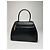 Vintage Givenchy Schlangenprägung Lederhandtasche Schwarz - Ansicht 2