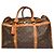 Vintage Louis Vuitton Monogramm Leder Reisetasche Braun