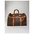 Vintage Louis Vuitton Monogramm Leder Reisetasche Braun - Ansicht 13