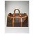 Vintage Louis Vuitton Monogramm Leder Reisetasche Braun - Ansicht 2