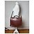 Triomphe Céline Vintage Celine Paris 2Way Leder Reisetasche Braun - Ansicht 5