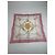 Autre Marque Écharpe Vintage Celine Épée et Bouclier Blanc Rose - vue 4