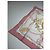 Autre Marque Écharpe Vintage Celine Épée et Bouclier Blanc Rose - vue 5