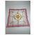 Autre Marque Écharpe Vintage Celine Épée et Bouclier Blanc Rose - vue 9