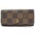 Louis Vuitton Damier Ebene Multicle 4-row Key Case Brown