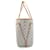 Louis Vuitton Neverfull MM Damier Azur Bianco - vista 4