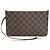 Louis Vuitton Ballerine Neverfull MM Damier Ebene Rose Marrone - vista 17