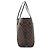Louis Vuitton Ballerine Neverfull MM Damier Ebene Rose Marrone - vista 4