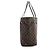 Louis Vuitton Ballerine Neverfull MM Damier Ebene Rose Marrone - vista 5