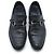 Gucci Scarpe in pelle Horsebit per uomini 8 1/2 E Nero - vista 2