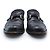 Gucci Scarpe in pelle Horsebit per uomini 8 1/2 E Nero - vista 3