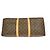 Borsa Keepall Louis Vuitton in tela Monogram 50 Marrone - vista 7