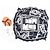 Foulard in seta Coupe Tatouage Hermès Blu navy - vista 2