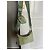 Borsa a mano Prada Re Edition 2005 in nylon verde - vista 7