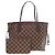 Louis Vuitton Neverfull PM Damier Canvas Tote Bag Braun Damier ebene