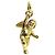 Tiffany & Co Pendente in oro giallo 18K con motivo cherubino Tiffany