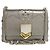 Borsa a spalla Locket Petite di Jimmy Choo Argento D'oro