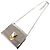 Borsa a spalla Locket Petite di Jimmy Choo Argento D'oro - vista 3
